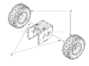 Page G Diagram and Parts List for 31AH553G401 2000 Yard Man Snow Blower